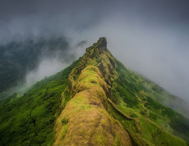 Rajgad Fort, India